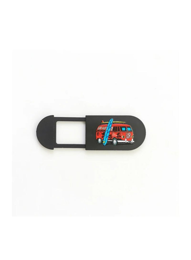 Funsy Laptop Camera Concealer Surf Caravan - Image 1